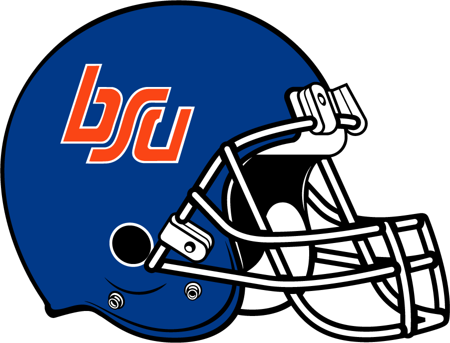 Boise State Bronco 1991-1996 Helmet Logo t shirts iron on transfers